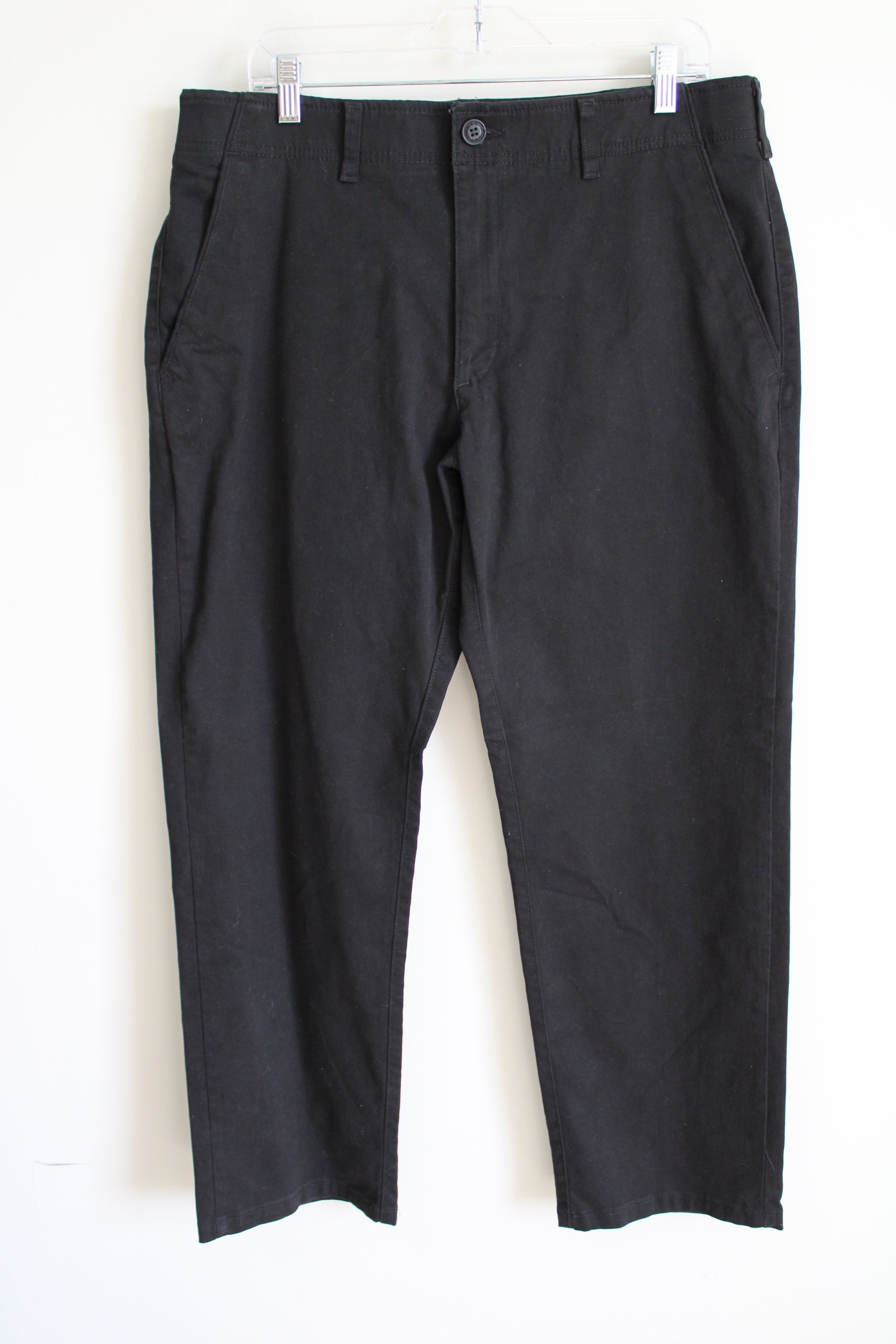 Lee Straight Fit Extreme Comfort Black Chino Pants | 36X29