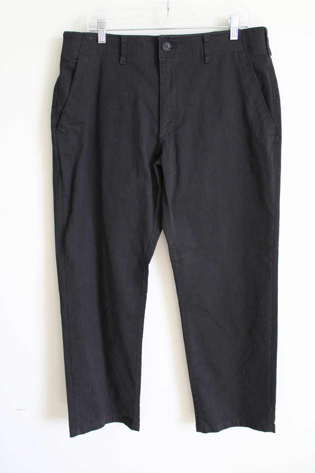 Lee Straight Fit Extreme Comfort Black Chino Pants | 36X29