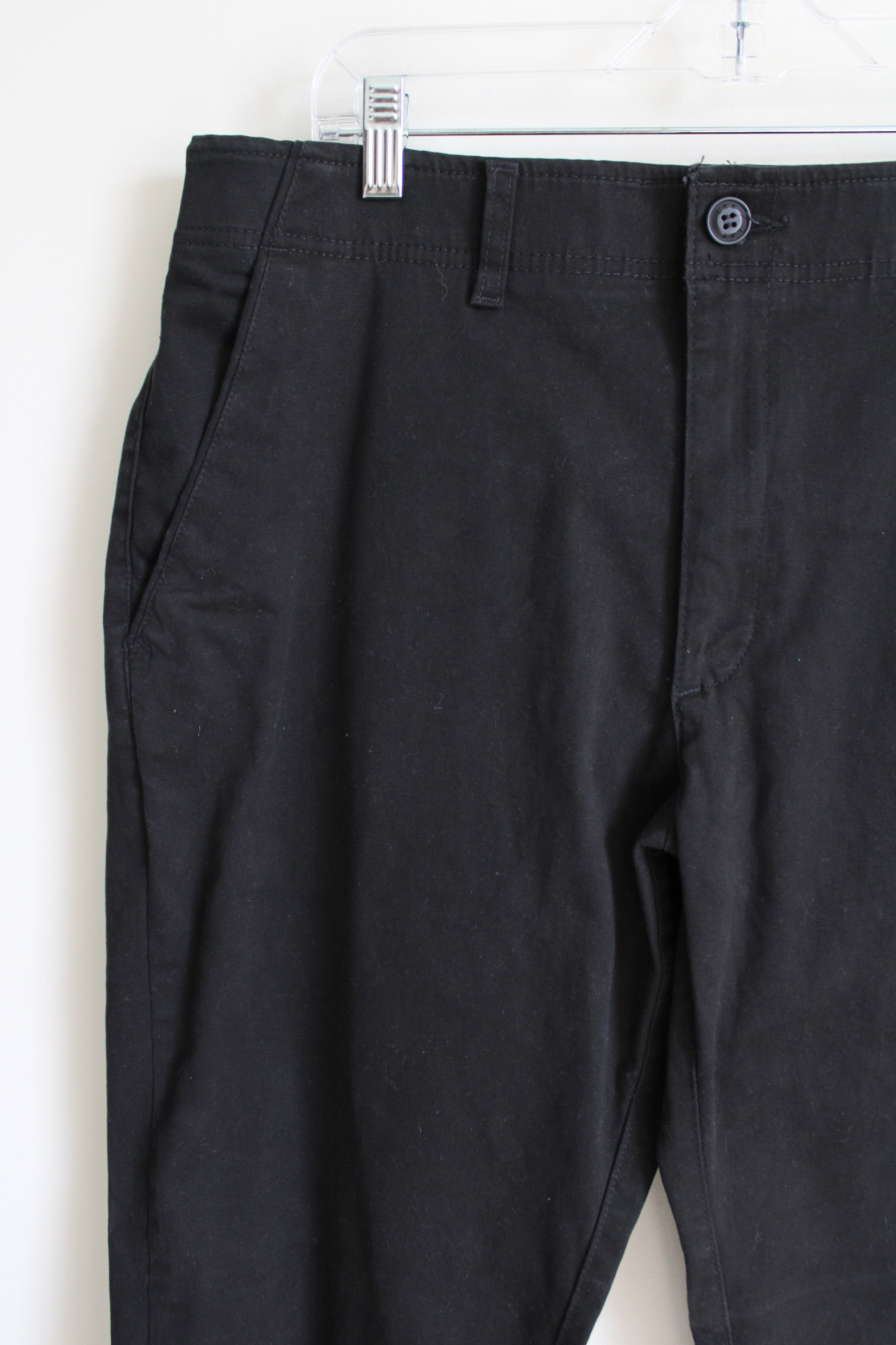 Lee Straight Fit Extreme Comfort Black Chino Pants | 36X29