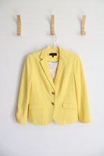 Talbots Yellow Cotton Blazer | 4P