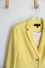 Talbots Yellow Cotton Blazer | 4P
