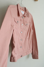 Time And Tru Dusty Pink Denim Jacket | S