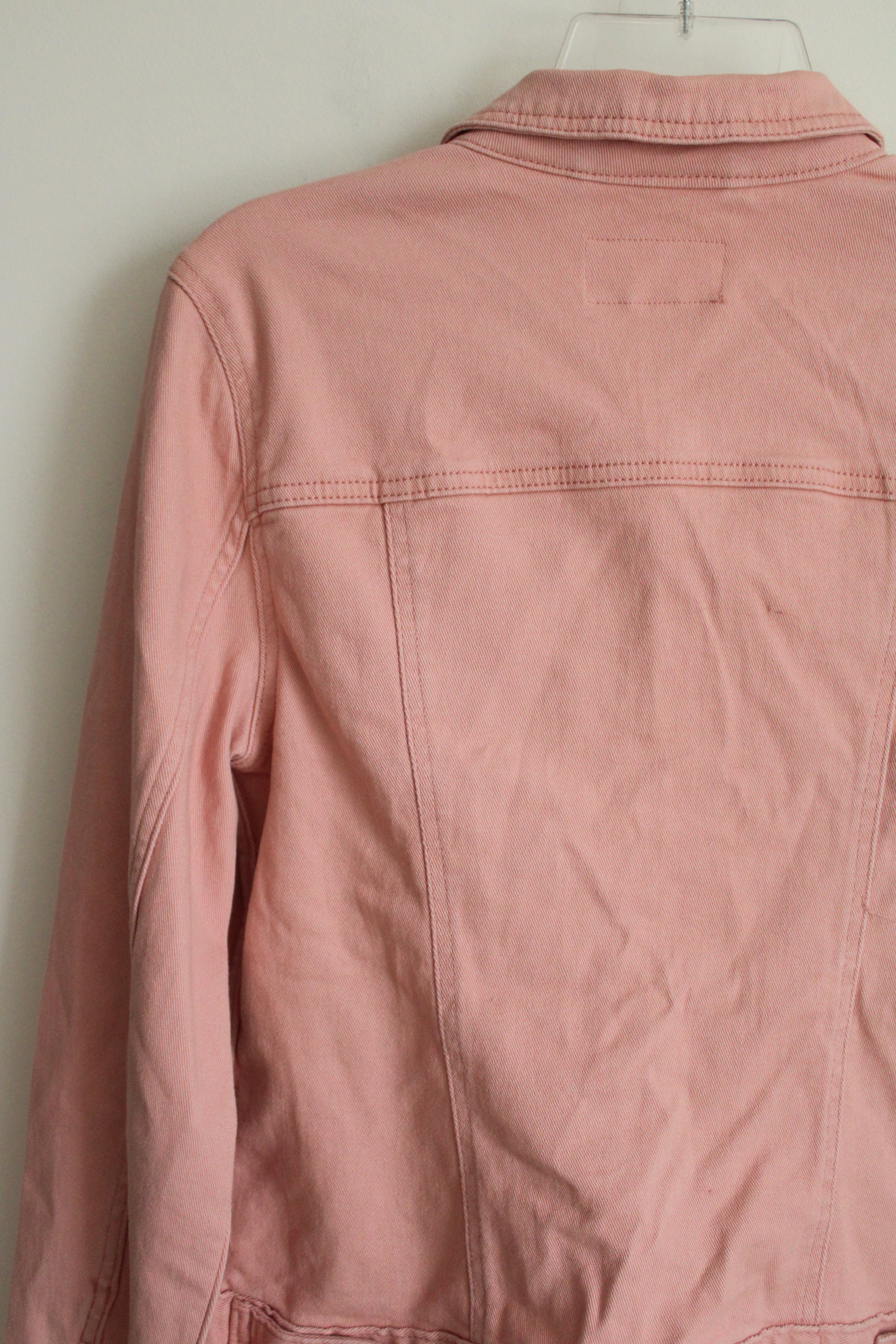 Time And Tru Dusty Pink Denim Jacket | S