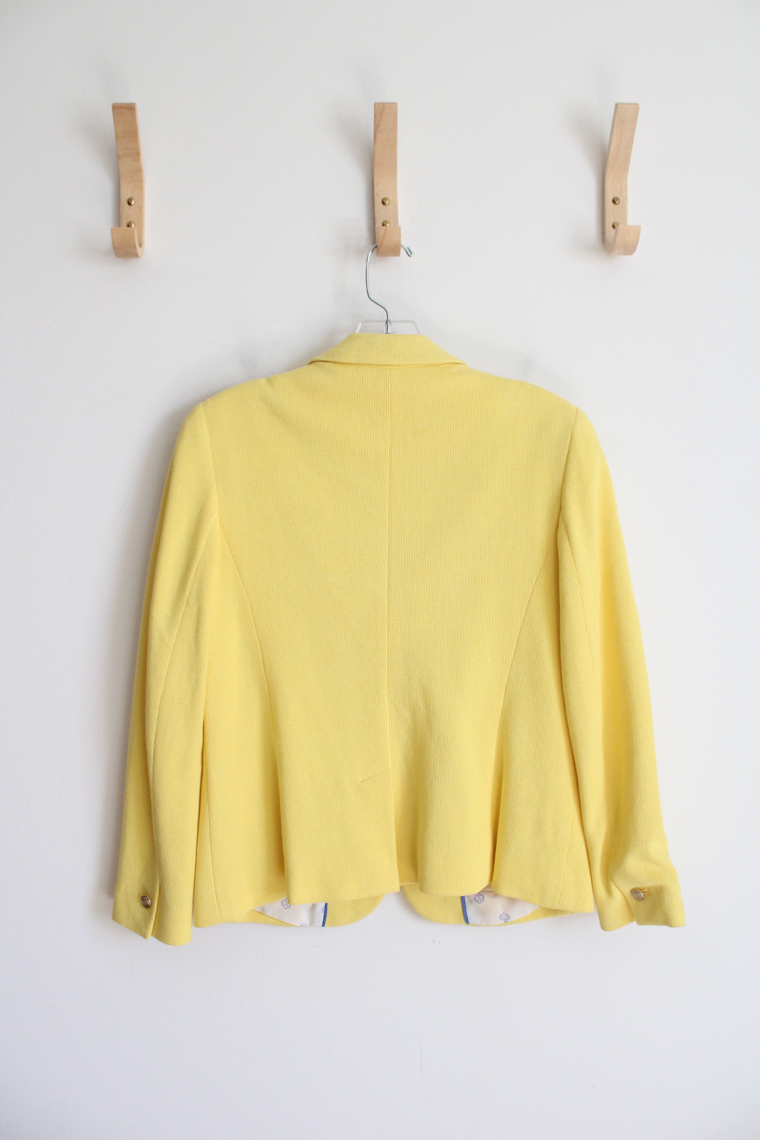 Talbots Yellow Cotton Blazer | 4P