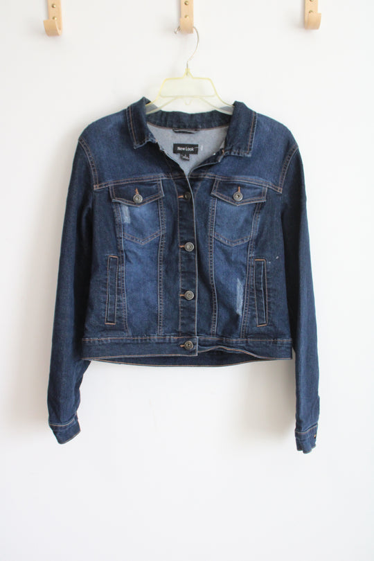 New Look Dark Wash Jacket | L