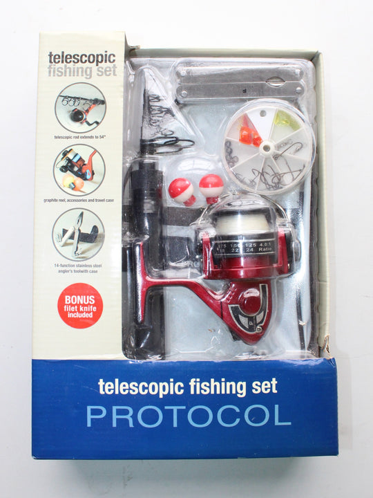 NEW Protocol Telescopic Fishing Set