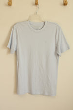American Eagle Cotton Baby Blue SS T-shirt | XS