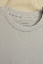 American Eagle Cotton Baby Blue SS T-shirt | XS
