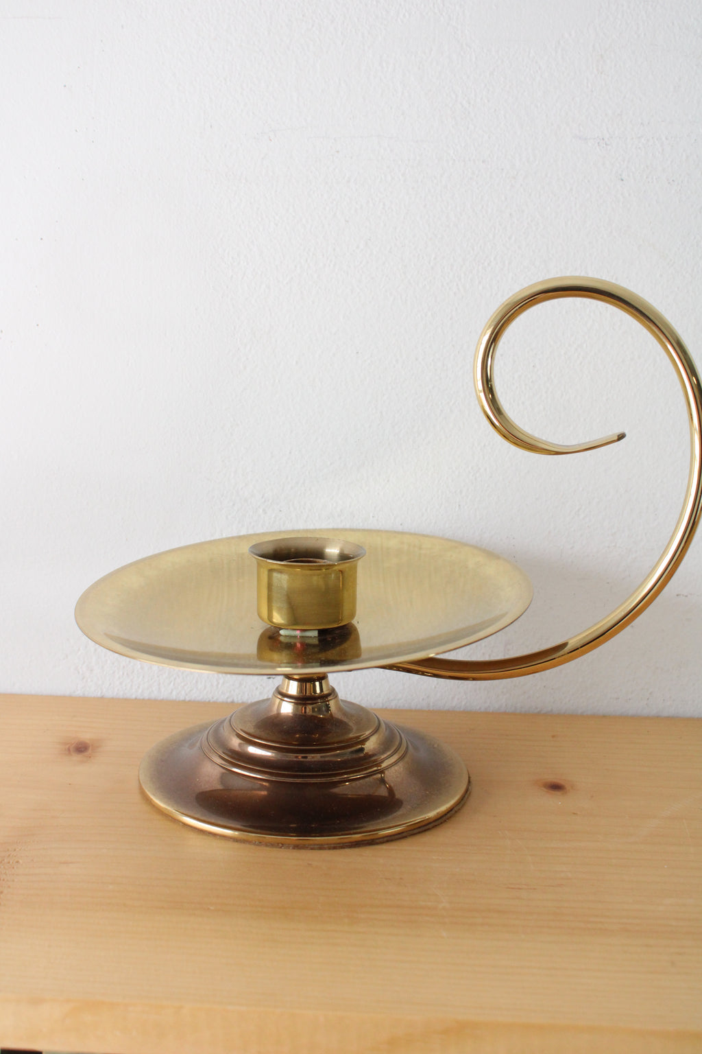 Baldwin Brass Large Taper Candle Holder