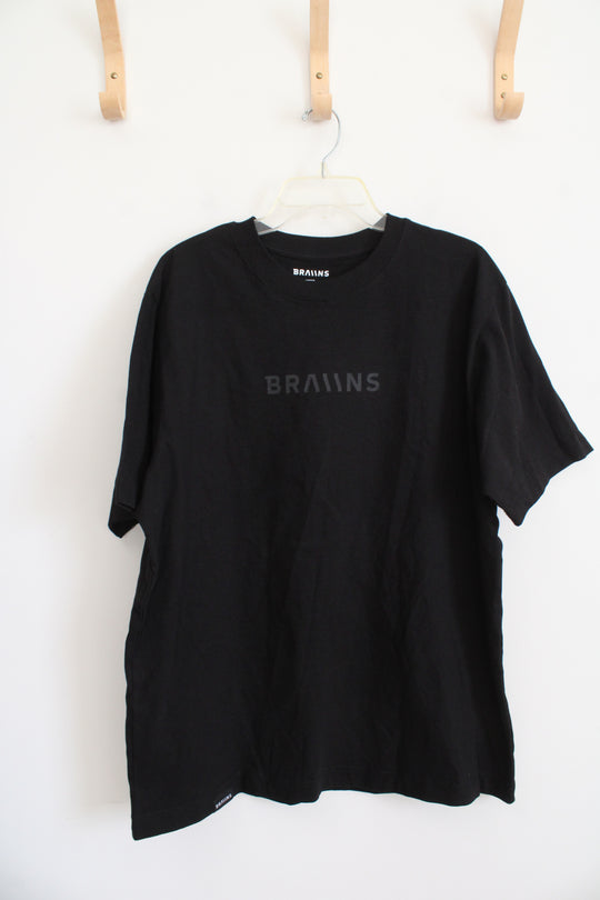 Braiins Black Logo Cotton Tee | L