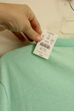 NEW J. Crew Mint Green SS Pocket Tee | S