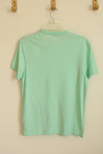 NEW J. Crew Mint Green SS Pocket Tee | S