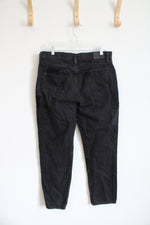 Ralph Lauren Embroidered & Beaded Patched Black Jeans | 10