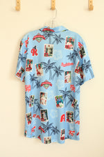 Philly's Baseball Redner's SS Button-down Printed Shirt | L