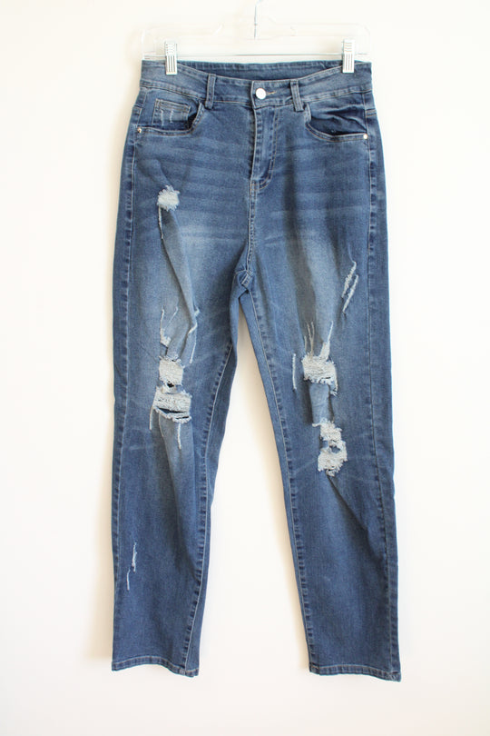 Distressed Jeans | L