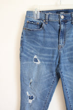 Aero High Rise Distressed Jeans | 12