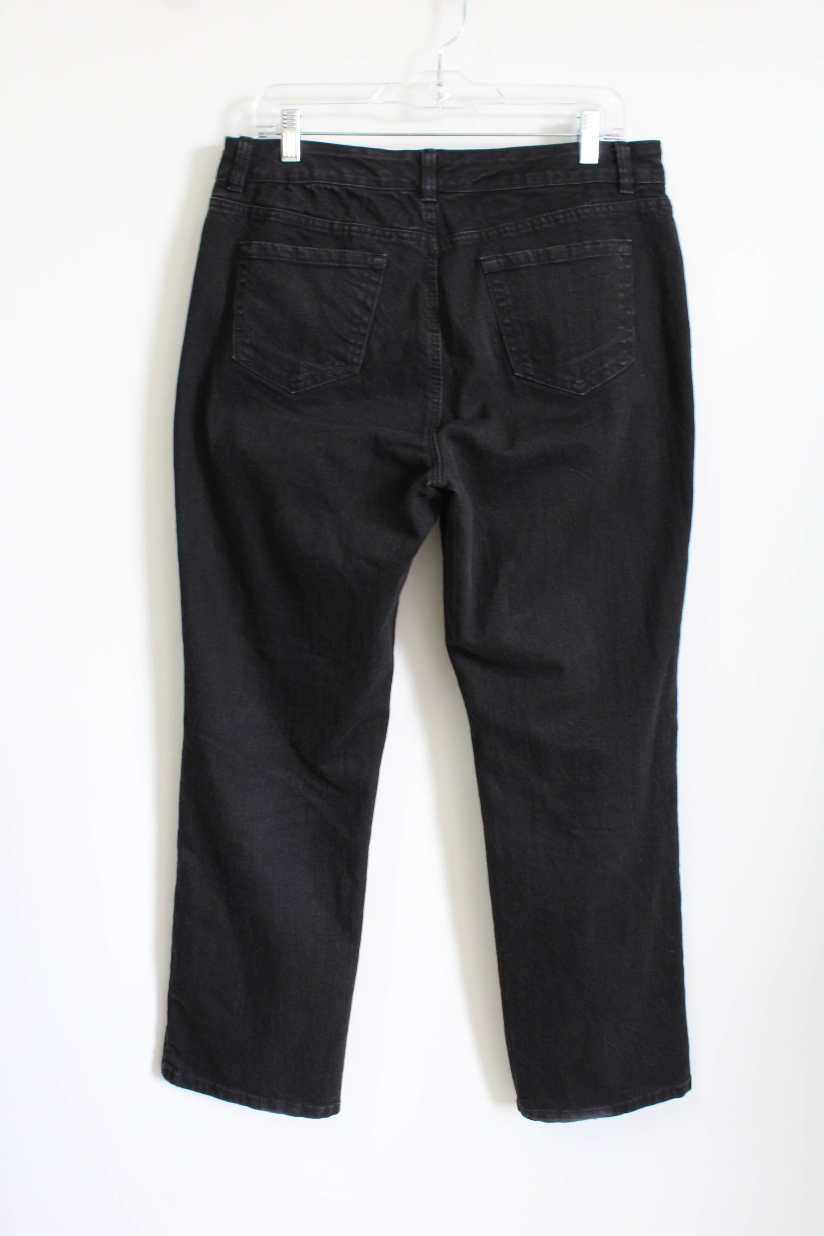 Sonoma Original Straight Black Jeans | 14