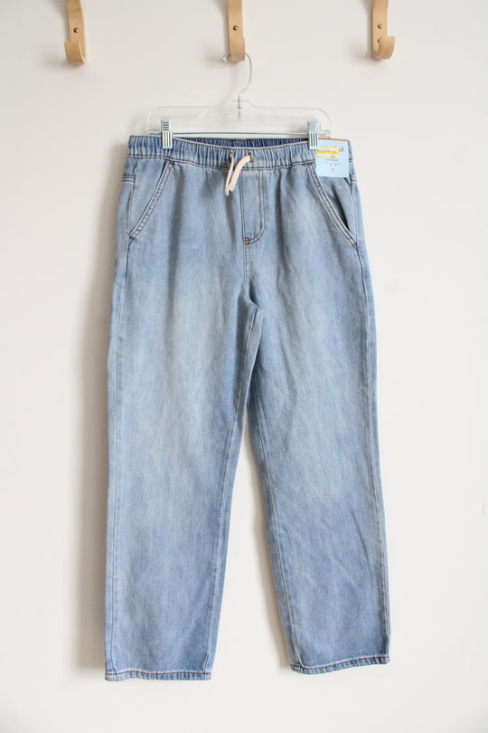 NEW Cat & Jack Straight Elastic Waist Jeans | 16