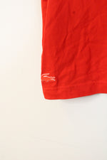 Lacoste Orange Cotton T-shirt | XL
