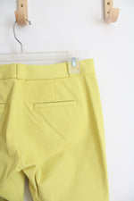 Banana Republic Sloan Fit Chartreuse Pants | 2