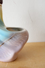 Vintage Lady Porcelain Planter