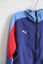 Puma BMW Motorsport Blue & Red Full Zip Jacket | Youth M