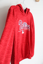 MLB Red Heathered Phillies Hoodie | Youth XL (18/20)