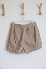 Kim Rogers Sport Tan Cotton Shorts | 6 Petite