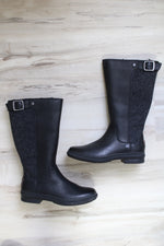 NEW UGG Janina Black Waterproof Knee High Boots | Size 6