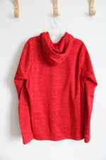 MLB Red Heathered Phillies Hoodie | Youth XL (18/20)