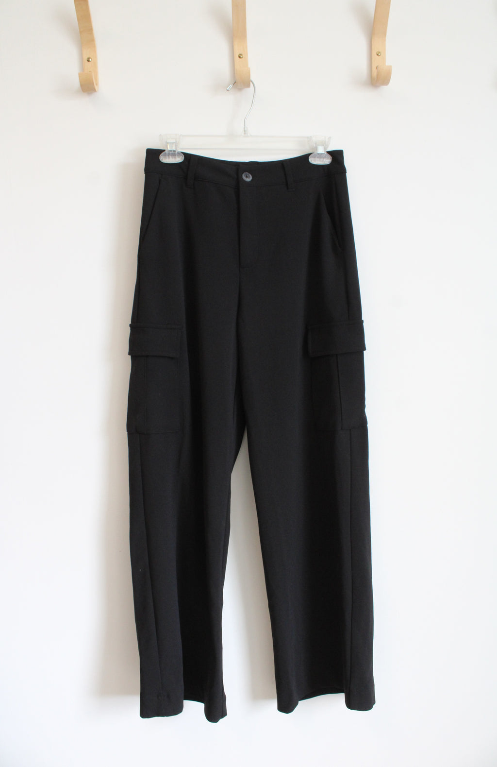Rewash Black Loose Cargo Pants | 1