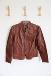NEW Real Leather Amy Tan Leather Jacket | M