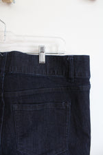 Lane Bryant Venezia Elastic Waistband Dark Wash Skinny Jeans | 16