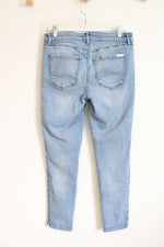 White House Black Market Slim Crop Mid-Rise Jeans | 8