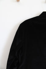 Robert Graham Black Cotton Velvet Blazer | 42