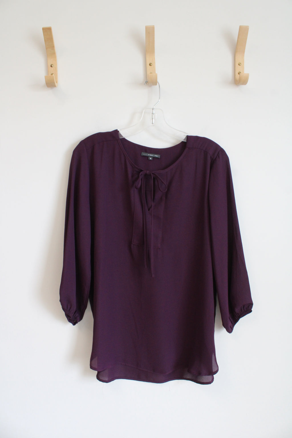 West Kel Plum Loose Flowy Top | M