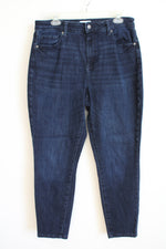 Sonoma High Rise Skinny Dark Wash Jeans | 14R