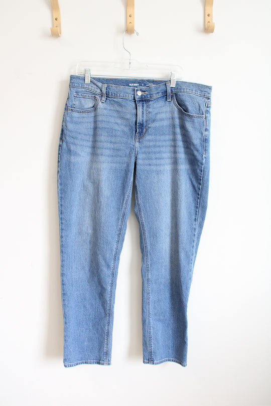 Old Navy Mid-Rise Wow Boyfriend Jeans | 14