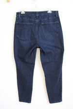 Sonoma High Rise Skinny Dark Wash Jeans | 14R