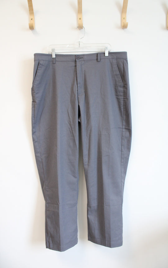 Architect Active Flex Classic Fit Gray Chino Pants | 40X30