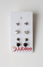 Silver Earrings | Set Of 3