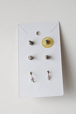 Silver Earrings | Set Of 3