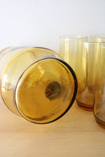 Anchor Hocking Yellow Glass Pitcher & Glasses | Set Of 7