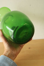 Blenko Handcraft Green Glass Vase