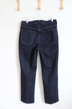 Old Navy Extra High Rise Straight Secret-Smooth Pocket Jeans | 12 Petite