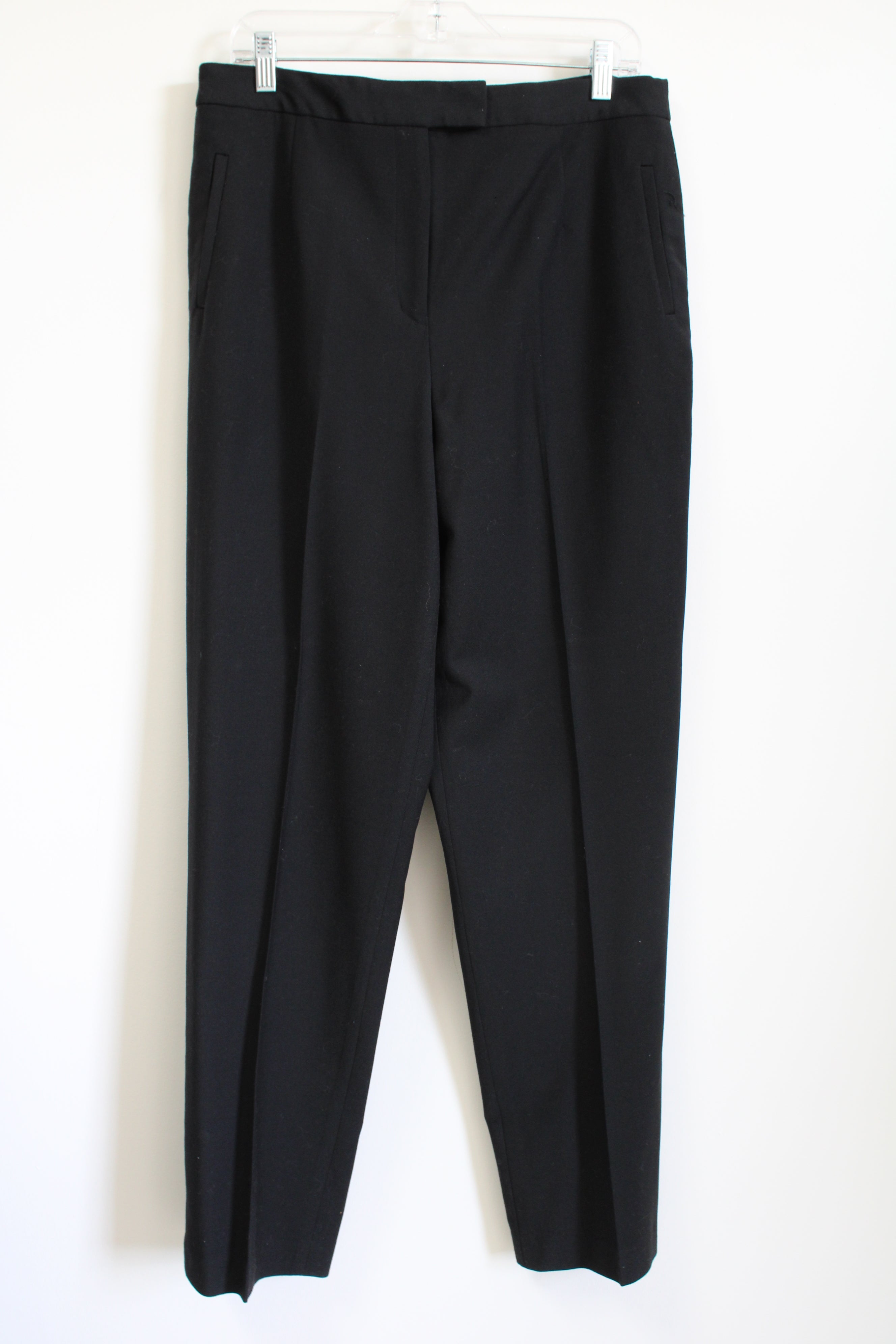 Rafaella Black Wool Trouser Pant | 14