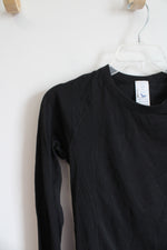 Old Navy Active Seamless Go-Dry Black Long Sleeved Athletic Shirt | S