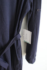 NEW LuLaRoe Ellie Navy Button Down Dress | 2XL