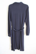 NEW LuLaRoe Ellie Navy Button Down Dress | 2XL