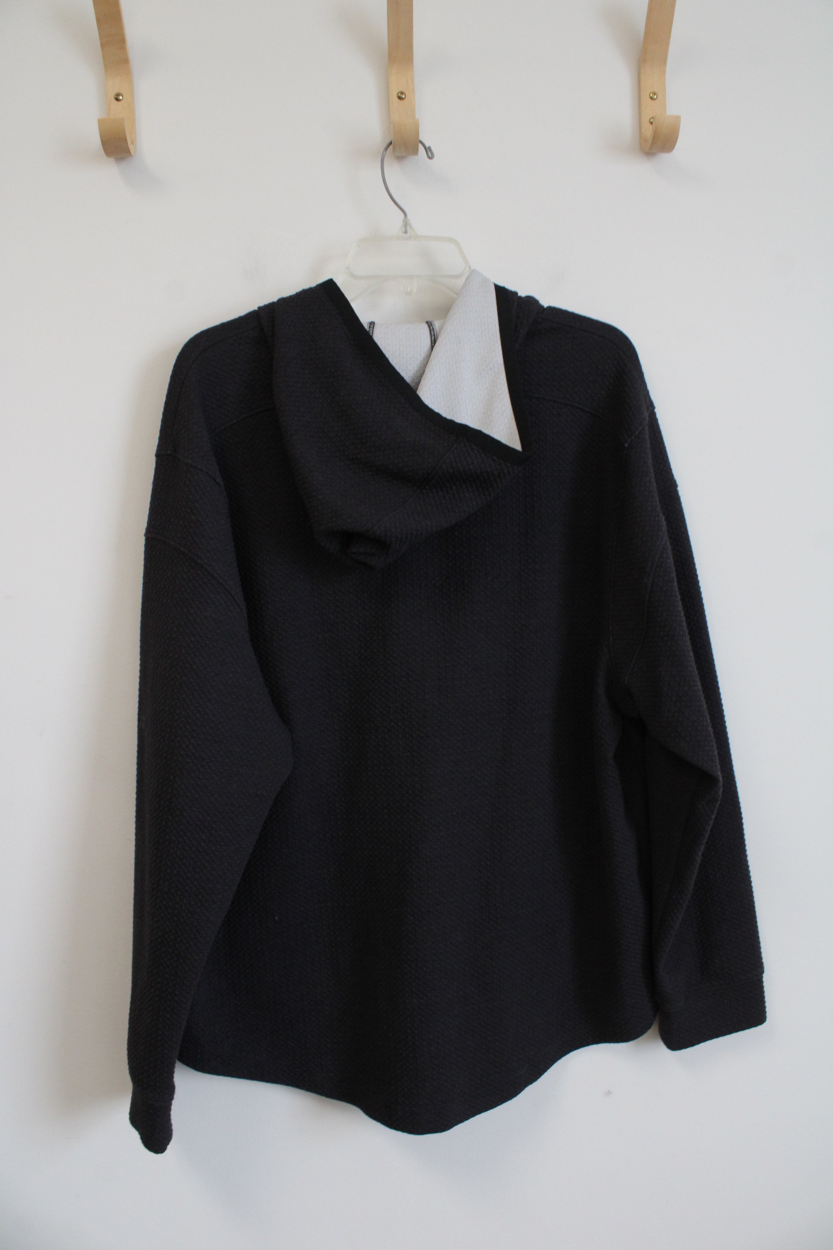 All In Motion Gray Textured Hoodie | L